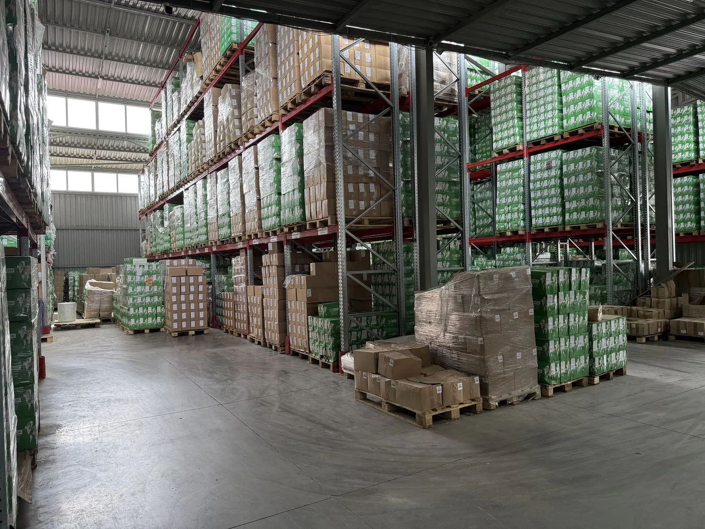 Finished goods warehouse